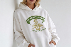 St. Paddy's Day Beer Leprechaun SVG Product Image 5