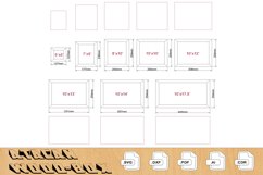 Photo frame bundle - Glowforge Laser cut Digital Download 39 Product Image 2