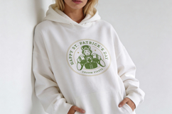 Retro St. Patrick's Day Leprechaun SVG Product Image 5