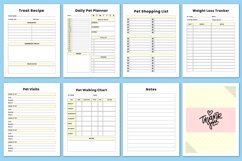 Editable Pet Care Planner Canva Interior Product Image 5