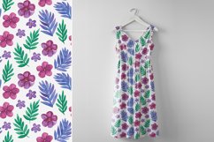 Vibrant Watercolor Floral Pattern Set Product Image 5