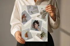 Stacked Photo Collage Editable Canva Template | Printable Product Image 5