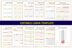 Goal Setting &amp; Motivation Planner Product Image 4