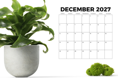 2027 Square Bold 12x12 Calendar Product Image 5