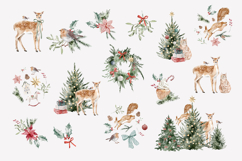 Cozy Christmas Watercolor Arrangements Product Image 3