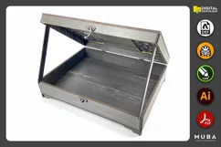Laser Cut Quran Box Holder, Quran Stand, Quran Kerim Product Image 5