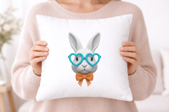 3D Knitted Easter Bunny with Glasses Product Image 5