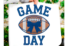 Faux Yarn Crochet Baseball Game Day PNG Product Image 1