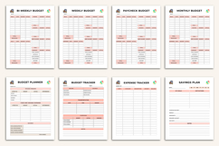 2026 &amp; 2027 Financial Budget Planner Product Image 5