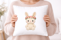 Easter Bunny Crochet PNG Clipart Product Image 5