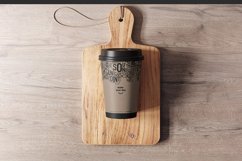Paper Craft Coffee Cup Mockup Product Image 7