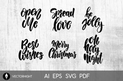 Set of motivation lettering phrases. for postcard, banner Product Image 2