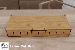 Desktop organizer with dividers SVG laser cut files Product Image 6