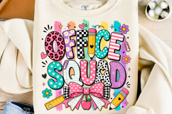 Office Squad Teacher Back to School PNG Product Image 1