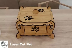 Jewelry Storage laser cut Box Svg Ai Eps PDF dxf files Product Image 6