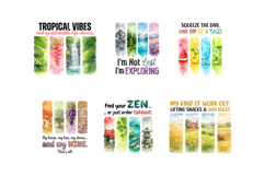 Funny Quote Brushstroke Sublimation PNG Bundle Product Image 4