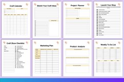 2024 Craft Business Planner Canva Interior Product Image 5