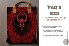 Stanic Pattern Digital Papers, Scary Pattern Product Image 2