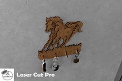 Running Horse Wall Coat Rack Wall Door Hook Lamp Hanger Product Image 5