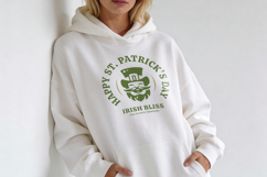 Happy St. Patrick's Day Leprechaun SVG Product Image 5