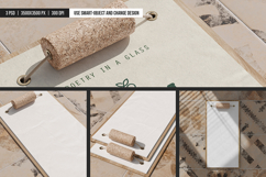 Cork Clip Wine List Clipboard Mockup Product Image 5