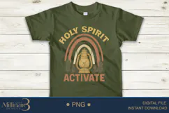 Holy Spirit Activate Jesus ,Funny Christian Onesie Design Product Image 5