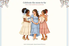 Baseball Baby Shower Clipart Product Image 5