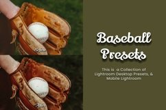 Capture the energy and excitement of baseball with our dynamic Lightroom presets.