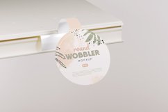 Advertising Shelf Wobbler Different Shapes Set Mockup Product Image 5