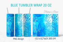Christmas blue tumbler bundle| Winter Tumbler Sublimation Product Image 8