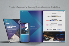 Business Conference Program Book Template Product Image 4