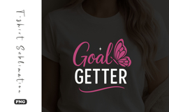 Goal Getter Butterfly T-Shirt Sublimation Product Image 1