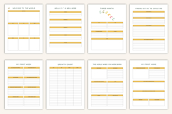 20262027 Baby Milestone Journal Product Image 4