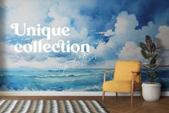 Sea Summer Watercolor Landscapes Texture Pack Product Image 5