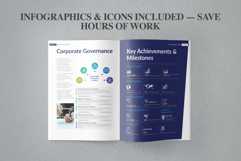 Corporate Annual Report Canva Template Product Image 5