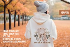 Cute Ghost Floral Pun Funny Quotes Sublimation 05 Product Image 2