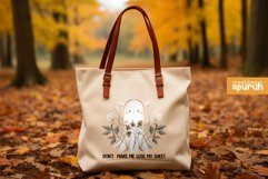Cute Ghost Floral Pun Funny Quotes Sublimation 05 Product Image 3