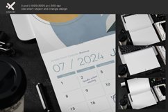 Saddle Stitch Calendar on Laptop Mockup Product Image 5