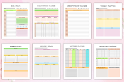 Productivity Planner Canva Product Image 5