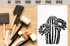Stencils Blooming Cactus Product Image 5