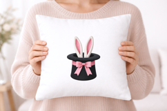 Bunny in Magic Hat Crochet PNG Product Image 5