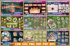 450 Summer&amp;Camping Mega Bundle Laser Cut, Summer Quotes SVG Product Image 6