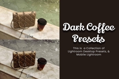30 Dark Coffee Lightroom Bundle Product Image 4