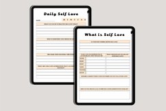 Digital Self-Love Workbook Canva Interior Product Image 5