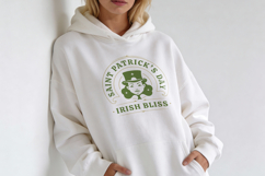 St. Patrick's Day Retro Woman SVG Product Image 5