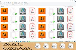 Standart Metric Sizes Frame Bundle - Laser Cut SVG Files 44 Product Image 2