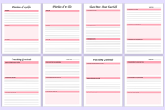 2026 Guided Gratitude Reflection Journal Canva Templates Product Image 5