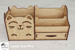 Desktop organizer, Jewelry Organizer with drawer Product Image 6