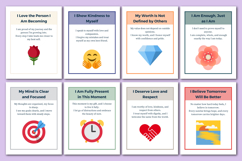 50 Mental Resilience Affirmation Card Product Image 5