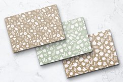 Abstract Seamless Pattern With Flowers and Leaves Product Image 5